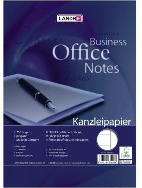 [9199150546] LANDRÉ Kanzleipapier Landré Business Office Notes DIN A4