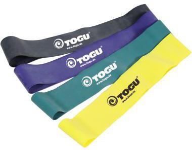 TOGU Fitnessband TOGU Theragym Loop 4 Fitnessbänder (gelb
