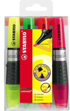 STABILO Textmarker STABILO® LUMINATOR® 2-5mm farbig
