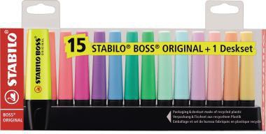 STABILO Textmarker STABILO® BOSS® ORIGINAL 2-5mm farbig