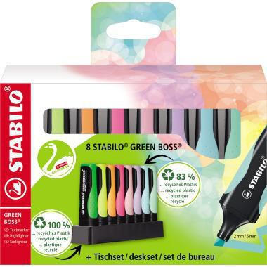 STABILO Textmarker STABILO® GREEN BOSS® 2-5mm farbig