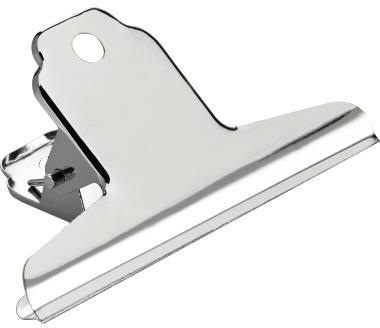 [9199150844] ALCO Briefklemmer ALCO 120mm 40mm Metall vernickelt