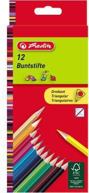 HERLITZ Farbstift Herlitz farbig sortiert 12 St./Pack.