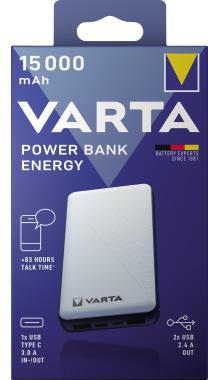 [9199151004] VARTA Powerbank Varta Energy 74 x 138 x 21 mm (B x H x