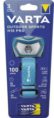 VARTA Stirnlampe Varta Outdoor Sports H10 Pro High: 100