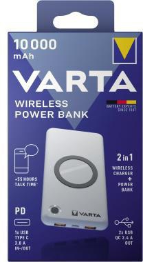 [9199151006] VARTA Powerbank Varta Wireless 77,5 x 15 x 157,5 mm (B x