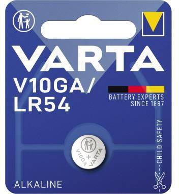 VARTA Knopfzelle Varta Electronics Alkaline V10GA/LR54