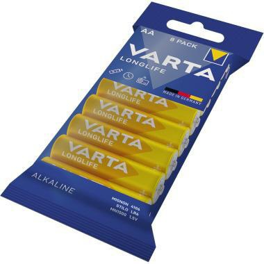 VARTA Batterie Varta Longlife AA/Mignon LR6