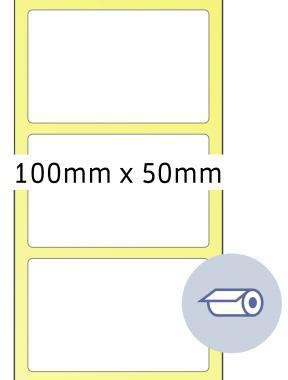 HERMA Auszeichnungsetikett HERMA 100 x 50 mm (B x H) Papier weiß