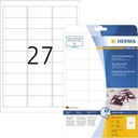 HERMA Sicherheitsetikett HERMA 63,5 x 29,6 mm (B x H) weiß 675