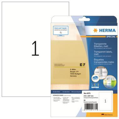 [9199151126] HERMA Folienetikett HERMA 210 x 297 mm (B x H)