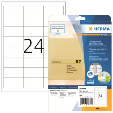 [9199151182] HERMA Folienetikett HERMA 66 x 33,8 mm (B x H)