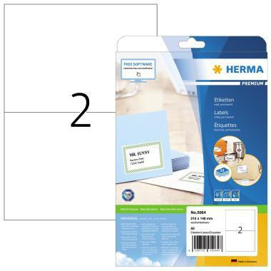 [9199151211] HERMA Universaletikett HERMA PREMIUM 210 x 148 mm (B x H) nicht