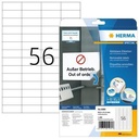 HERMA Universaletikett HERMA 52,5 x 21,2 mm (B x H) wieder
