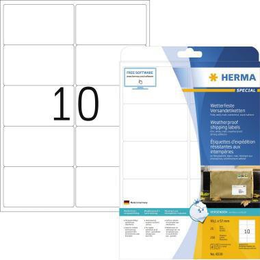 HERMA Adressetikett HERMA 99,1 x 57 mm (B x H) Polyester