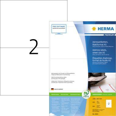 HERMA Adressetikett HERMA PREMIUM 148 x 105 mm (B x H)