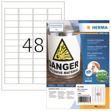 [9199151266] HERMA Folienetikett HERMA SPECIAL 45,7 x 21,2 mm (B x H)