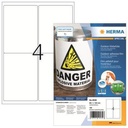 HERMA Folienetikett HERMA SPECIAL 99,1 x 139 mm (B x H) weiß