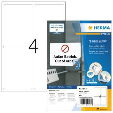 HERMA Adressetikett HERMA 99,1 x 139 mm (B x H) Papier weiß