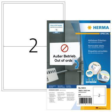 HERMA Haftetikett HERMA 199,6 x 143,5 mm (B x H) wieder