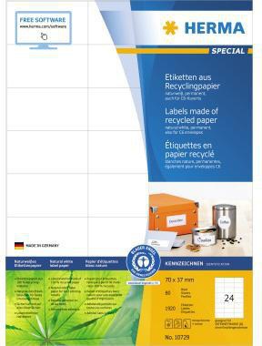 [9199151289] HERMA Universaletikett HERMA Recycling 70 x 37 mm (B x H) nicht
