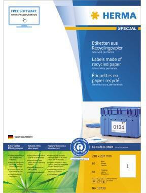 [9199151293] HERMA Universaletikett HERMA Recycling 210 x 297 mm (B x H)