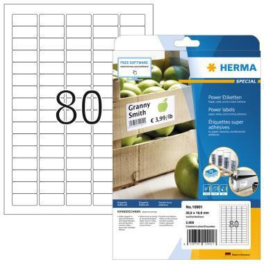 [9199151313] HERMA Universaletikett HERMA Power 35,6 x 16,9 mm (B x H) nicht