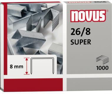 NOVUS Heftklammer NOVUS 26/8 Heftgeräte Stahl