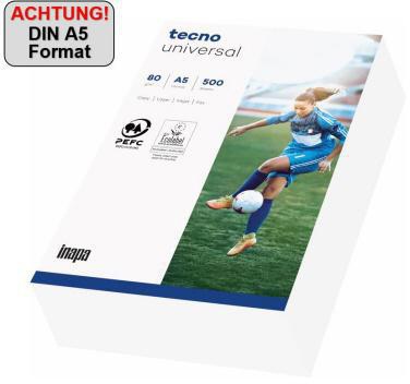 [9199151441] INAPA TECNO Kopierpapier inapa tecno Universal DIN A5 80g/m²