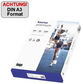 [9199151443] INAPA TECNO Kopierpapier inapa tecno Premium DIN A4 80g/m² weiß (DIN A3)
