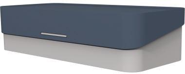 [9199151588] HELIT Tischorganizer helit the companion 22,5 x 5,6 x 10 cm (blau/grau)