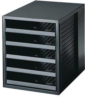 HAN Schubladenbox HAN SCHRANK-SET KARMA 5 Schubladen DIN