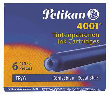 PELIKAN Tintenpatrone Pelikan 4001 TP/6 Standardtintenpatrone
