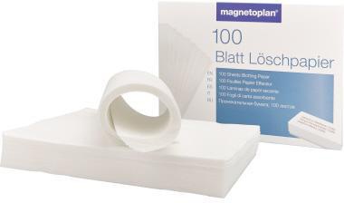 MAGNETOPLAN Löschpapier magnetoplan® 22 x 16 cm (B x L) Papier