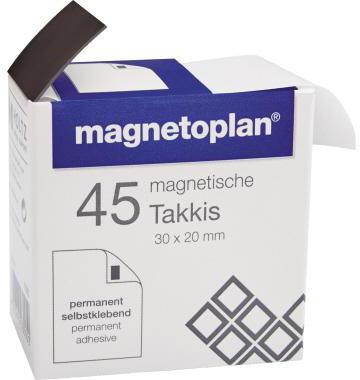 MAGNETOPLAN Magnetplatte magnetoplan® TAKKIS 30 x 20 mm (B x H)