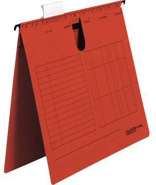 [9199151812] FALKEN Hängehefter Falken UniReg DIN A4 230g/m² (rot)