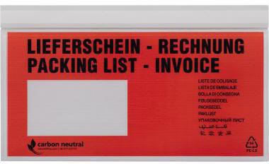 [9199151958] UNIPACK(TM) Dokumententasche UNIPACK(TM) Lieferschein Rechnung DIN