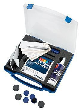 FRANKEN Starterset Magnettafel FRANKEN 10 x trocken abwischbare