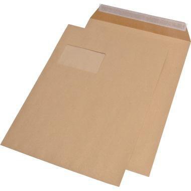 MAILMEDIA Versandtasche MAILmedia DIN C4 mit Fenster 90g/m² mit
