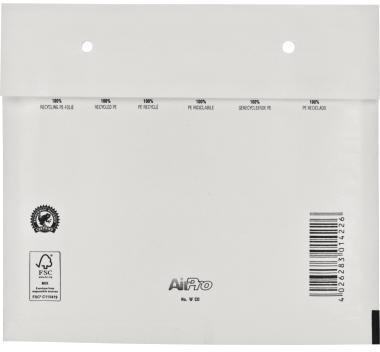 AIRPRO Luftpolstertasche AIRPRO CD Kraftpapier weiß 100 St./Pack.
