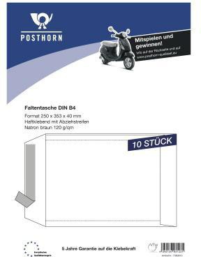 [9199152547] POSTHORN Faltentasche POSTHORN DIN B4 250 x 353 mm (B x H)