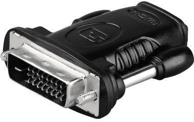 GOOBAY Adapter Goobay® HDMI-Buchse/DVI-D-Stecker Dual