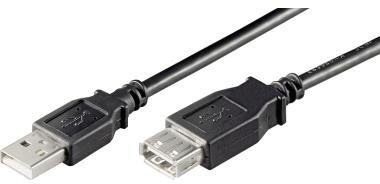 GOOBAY USB-Kabel Goobay® Hi-Speed 1,8m schwarz