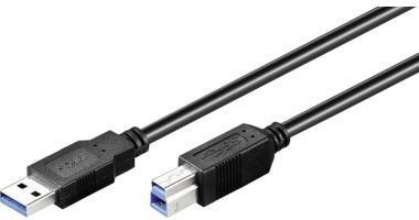 GOOBAY USB-Kabel Goobay® SuperSpeed 3m schwarz