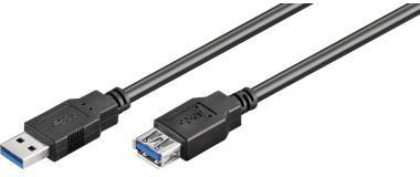 GOOBAY USB-Kabel Goobay® SuperSpeed 1,8m schwarz