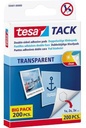 TESA Klebepad tesa® TACK Transparent Papier Pappe