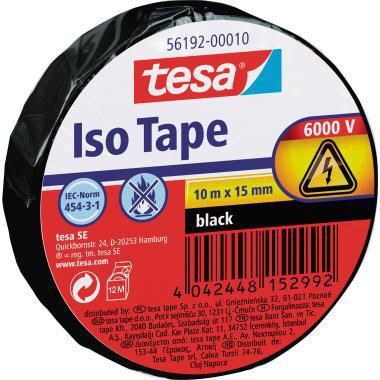 TESA Isolierband tesa® Iso Tape 15 mm x 10 m (B x L)