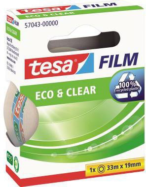 TESA Klebefilm tesa® tesafilm® Eco & Clear 15 mm x 10 m