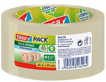 [9199152737] TESA Packband tesa® tesapack® Eco & Strong 50 mm x 66 (transparent)