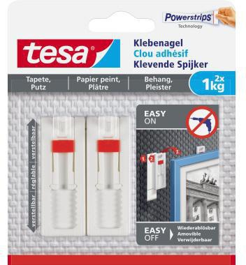 [9199152759] TESA Klebenagel tesa® Tapete Putz 2 x 1kg inkl. drei